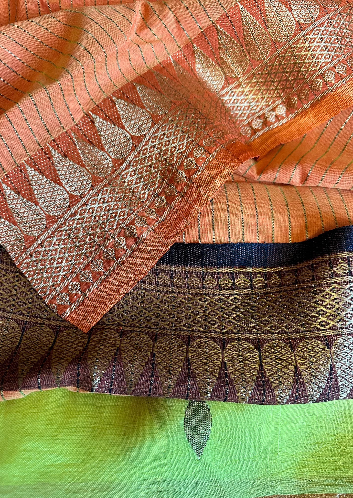 Pure Katan Silk and Cotton Banarasi Sari with Zari Work - Raahini