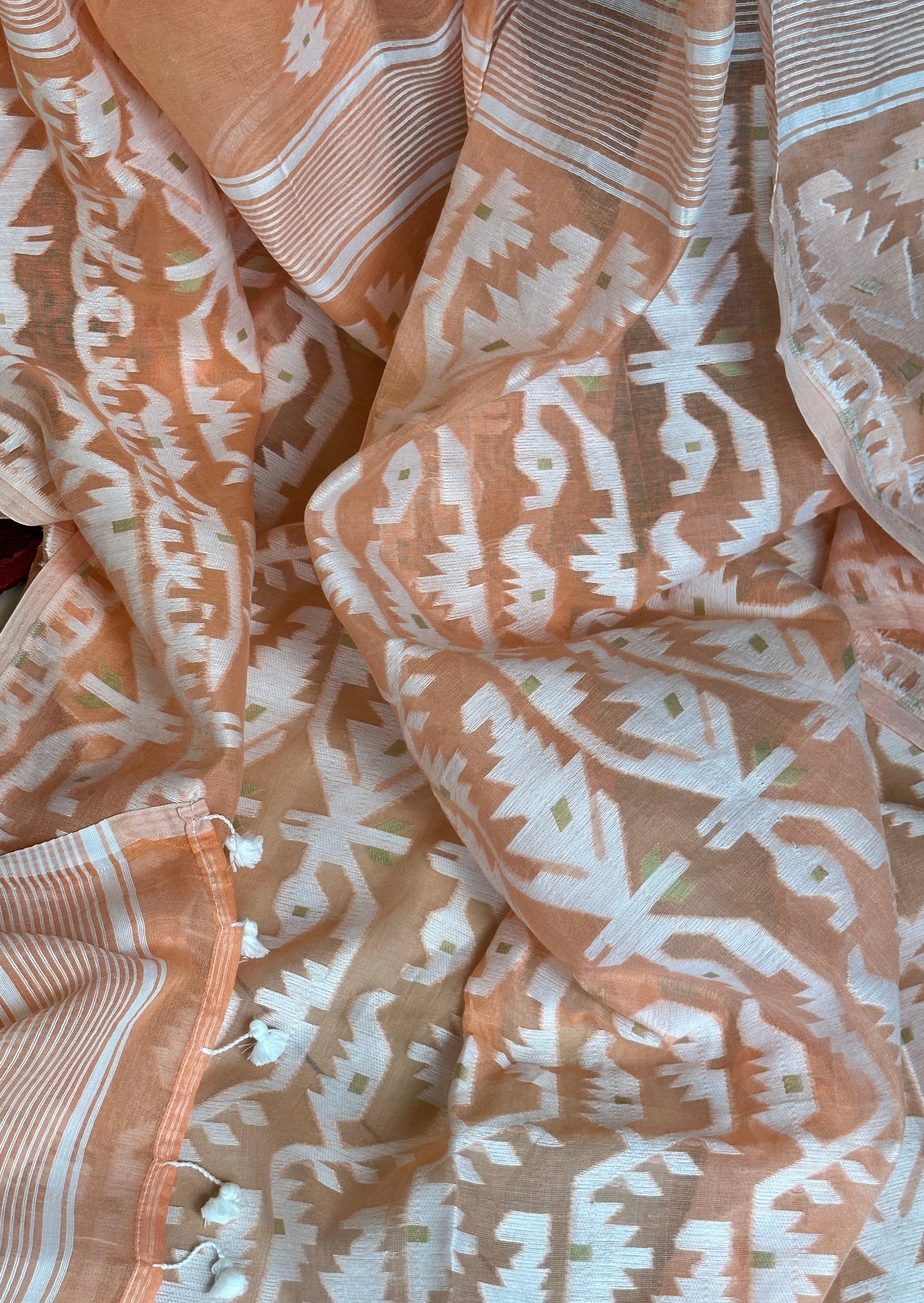 Soft Pure Khaadi and Resham Jamdani - Raahini