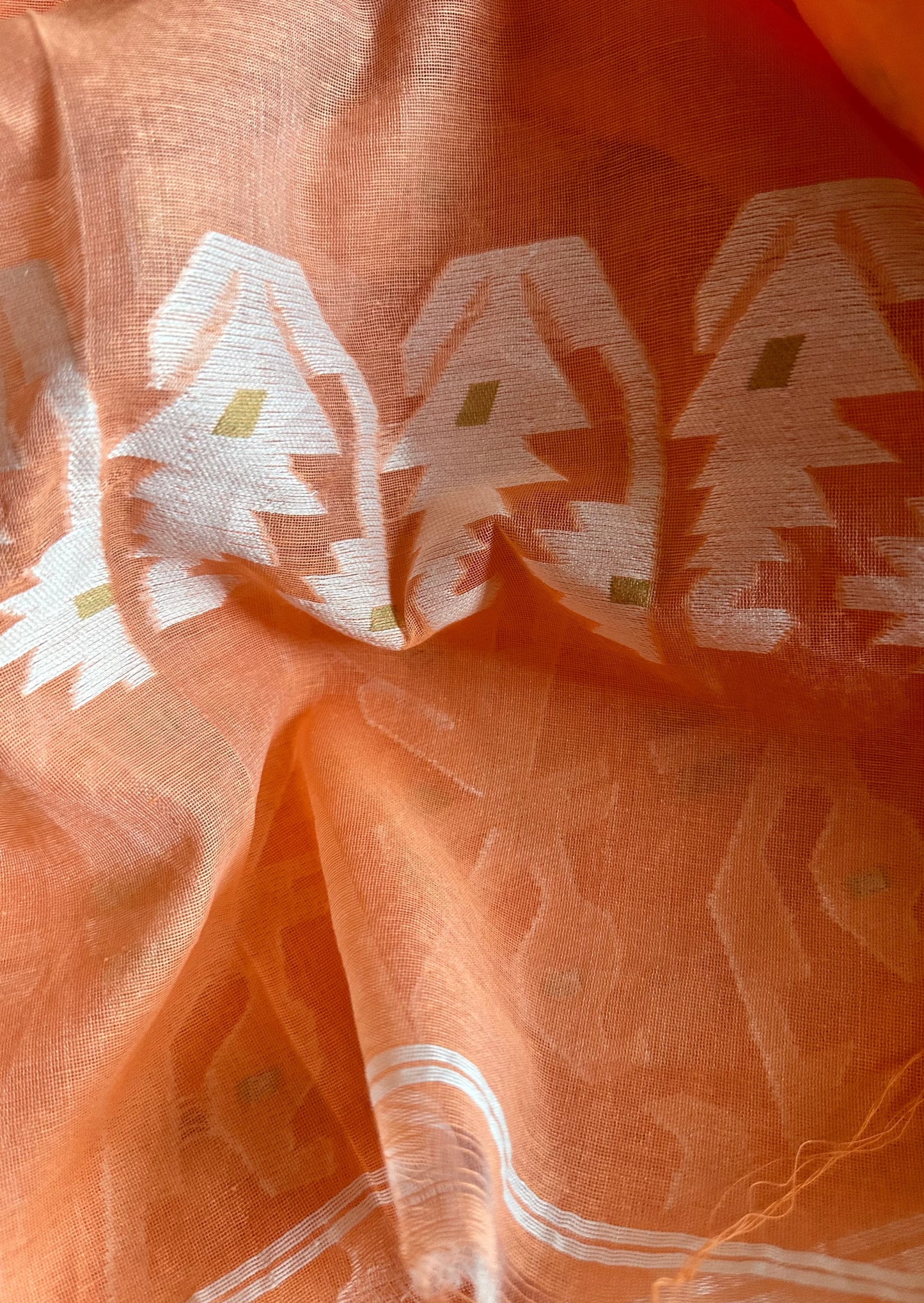 Soft Pure Khaadi and Resham Jamdani - Raahini