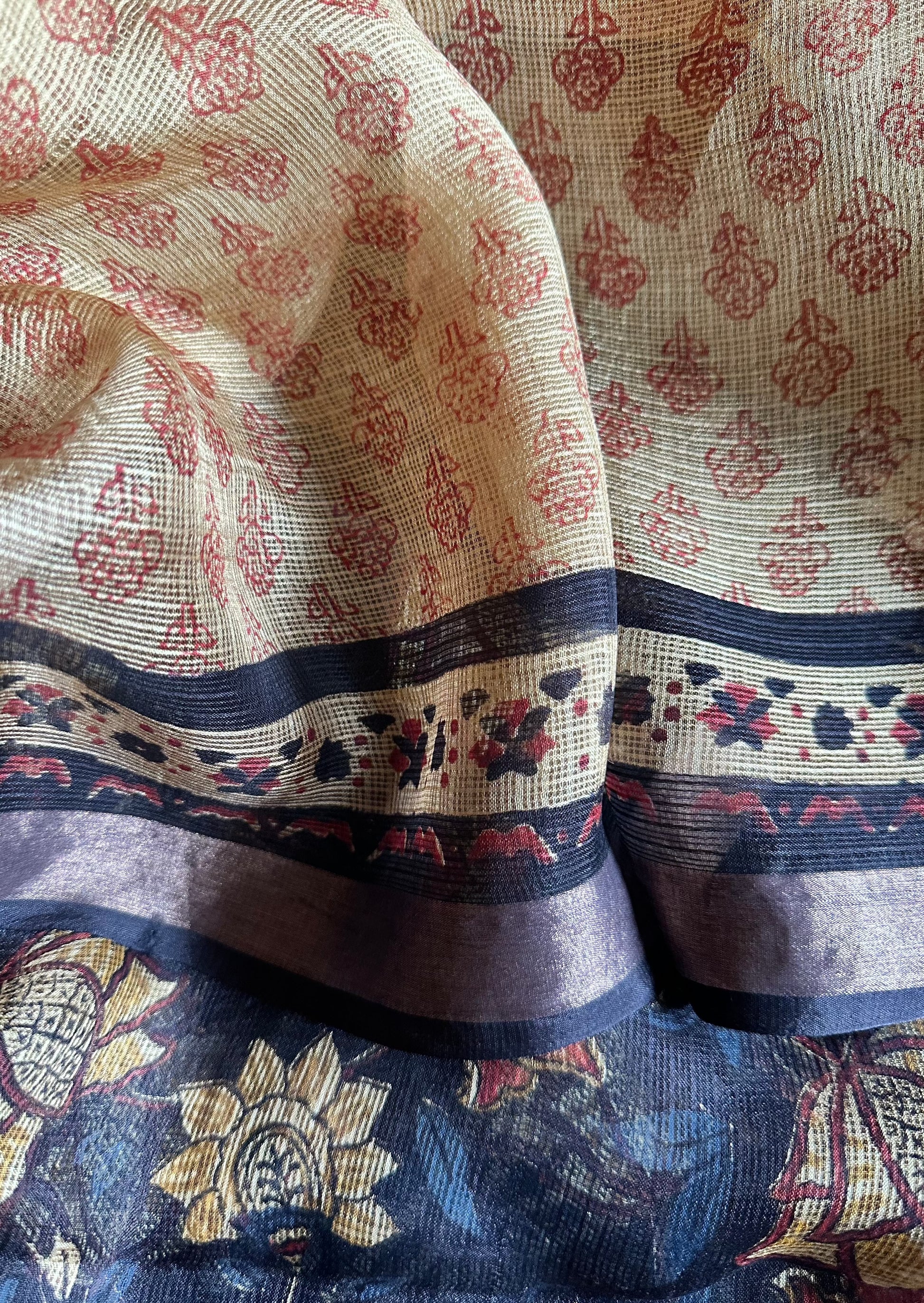 Natural Hand Dyed Kota Silk - Raahini