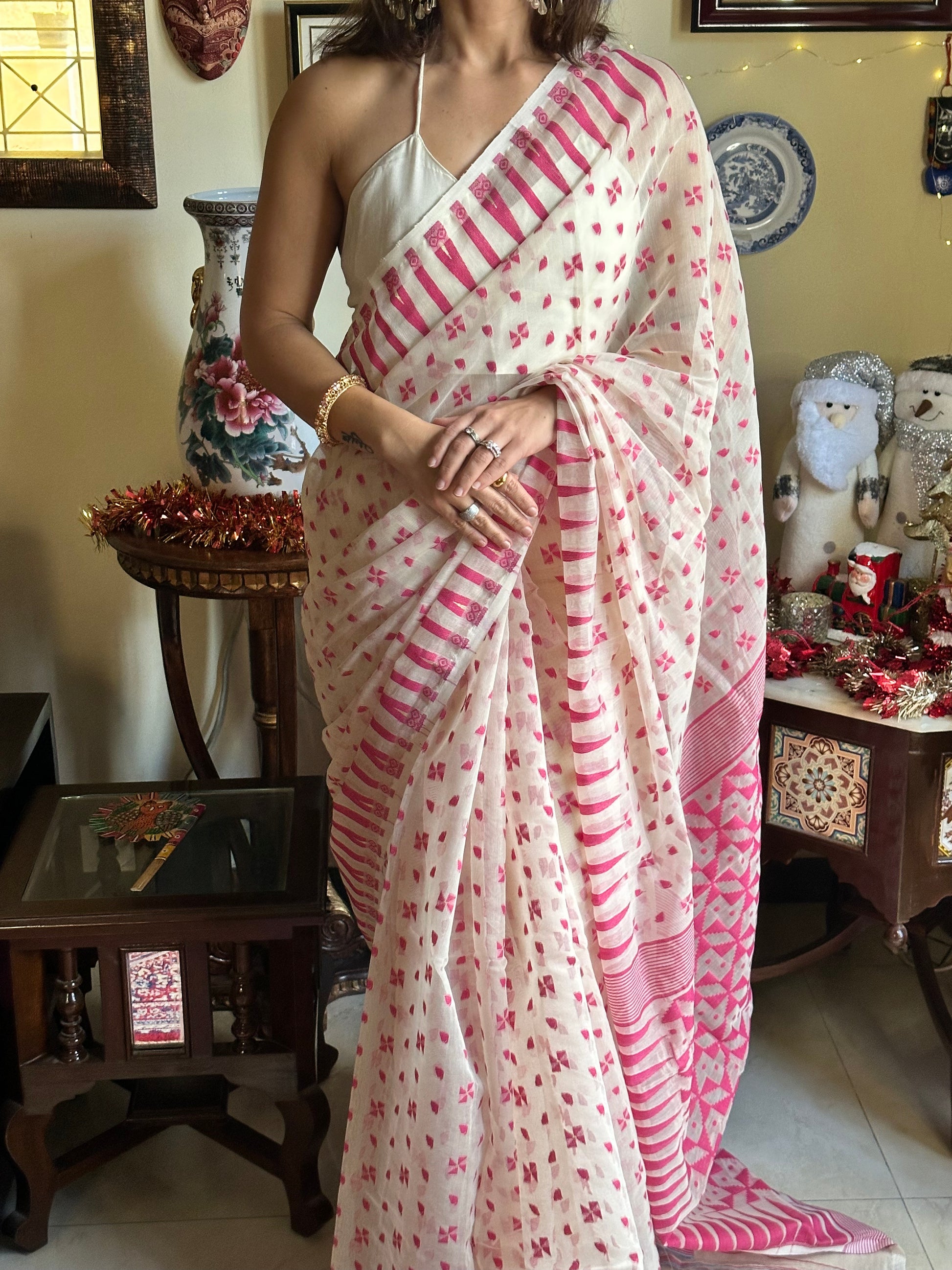 Cotton Silk Jamdani - Raahini