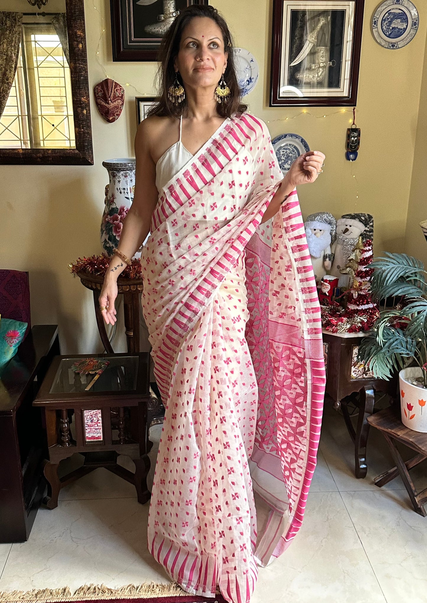 Cotton Silk Jamdani - Raahini