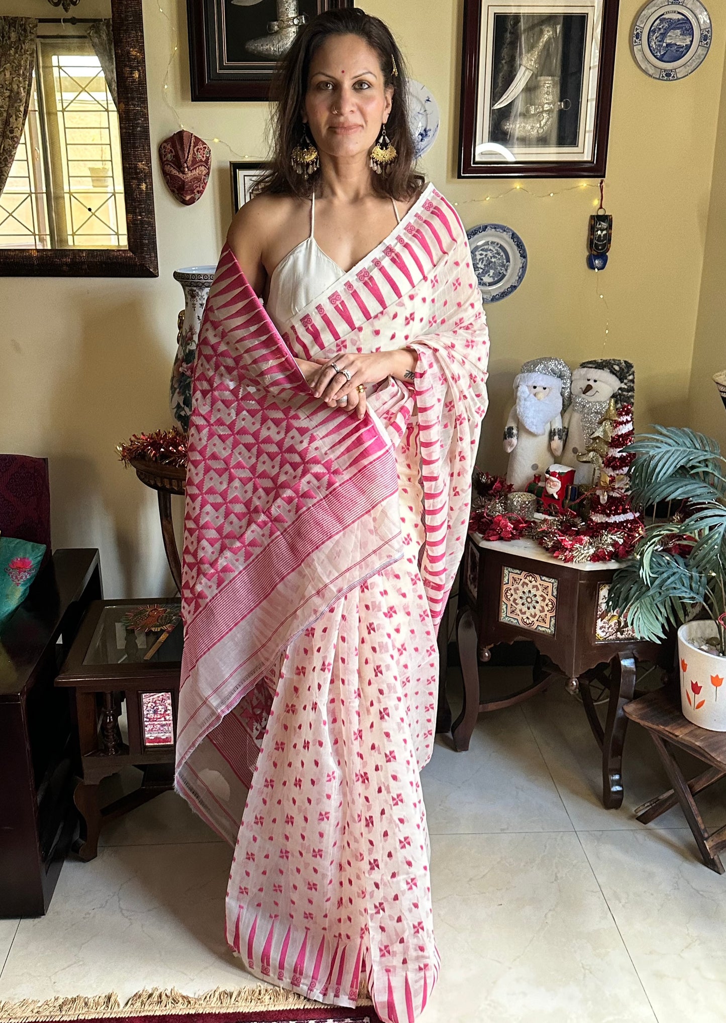 Cotton Silk Jamdani - Raahini