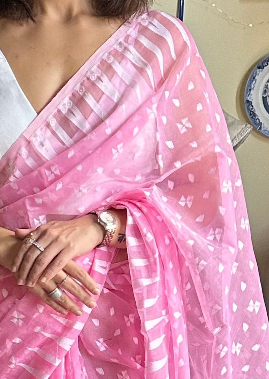 Cotton Silk Jamdani - Raahini