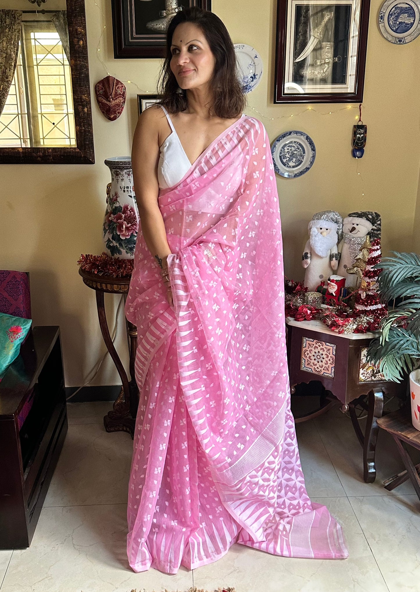 Cotton Silk Jamdani - Raahini