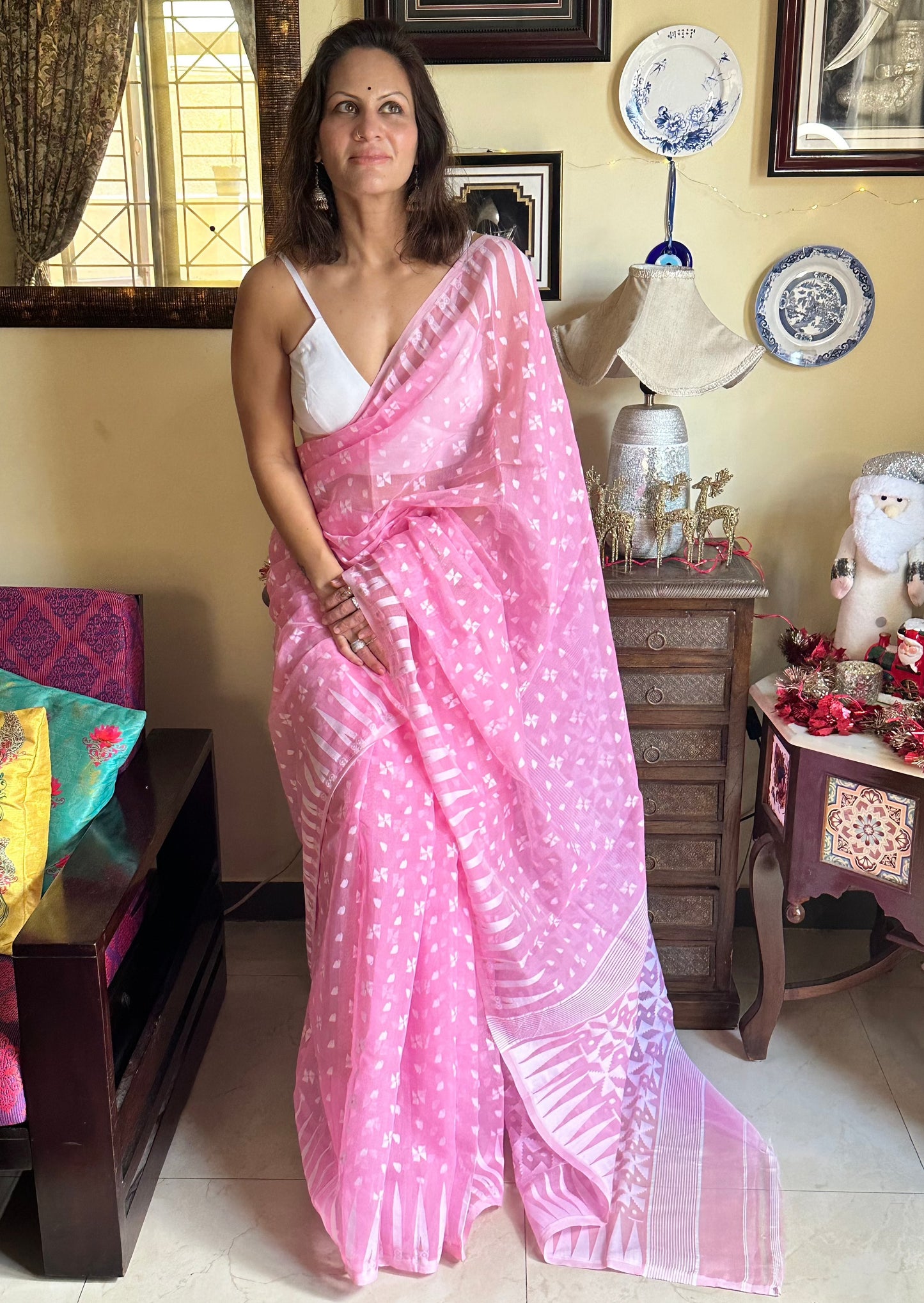 Cotton Silk Jamdani - Raahini