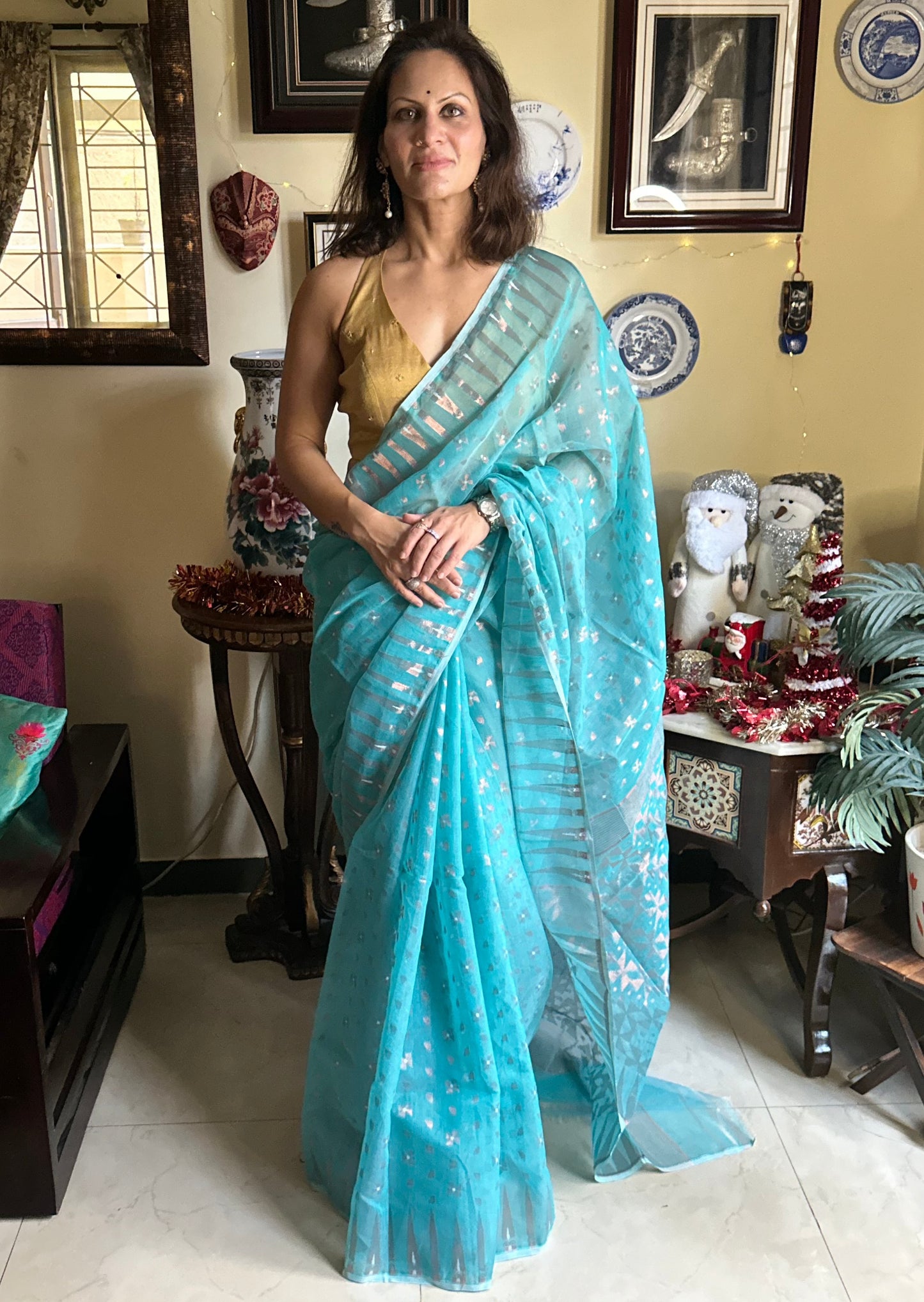 Cotton Silk Jamdani - Raahini