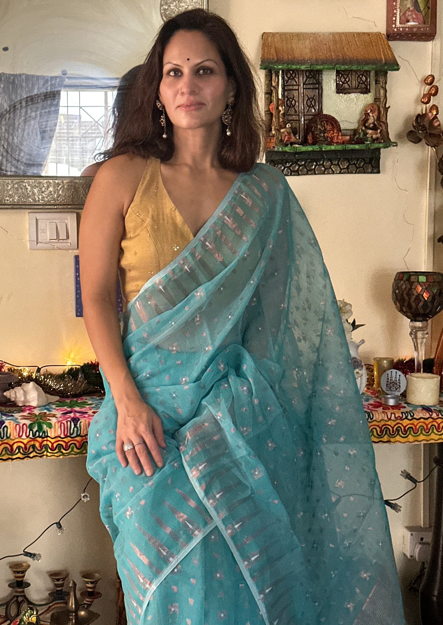 Cotton Silk Jamdani - Raahini