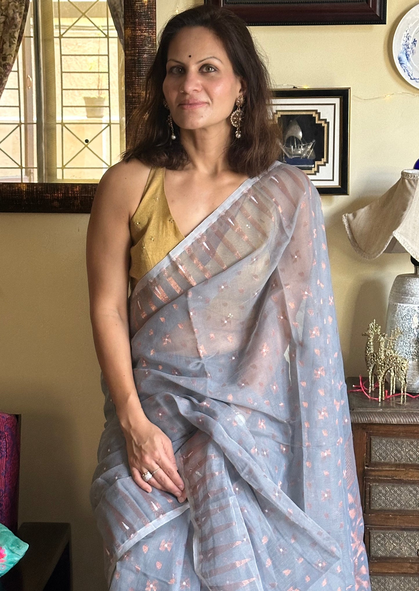 Cotton Silk Jamdani - Raahini