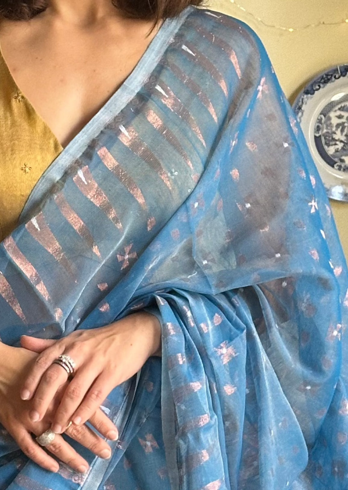 Cotton Silk Jamdani - Raahini