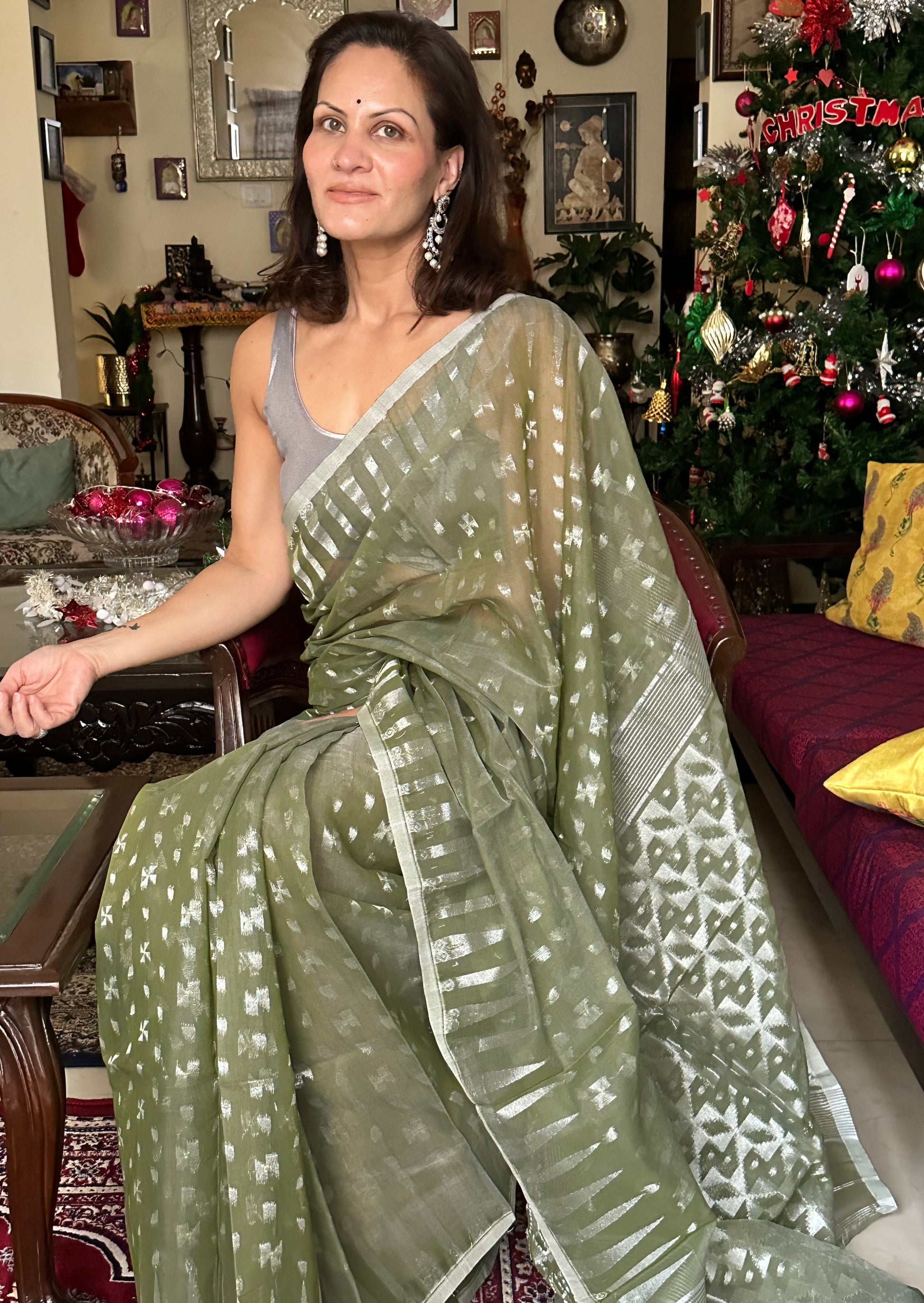 Cotton Silk Jamdani - Raahini