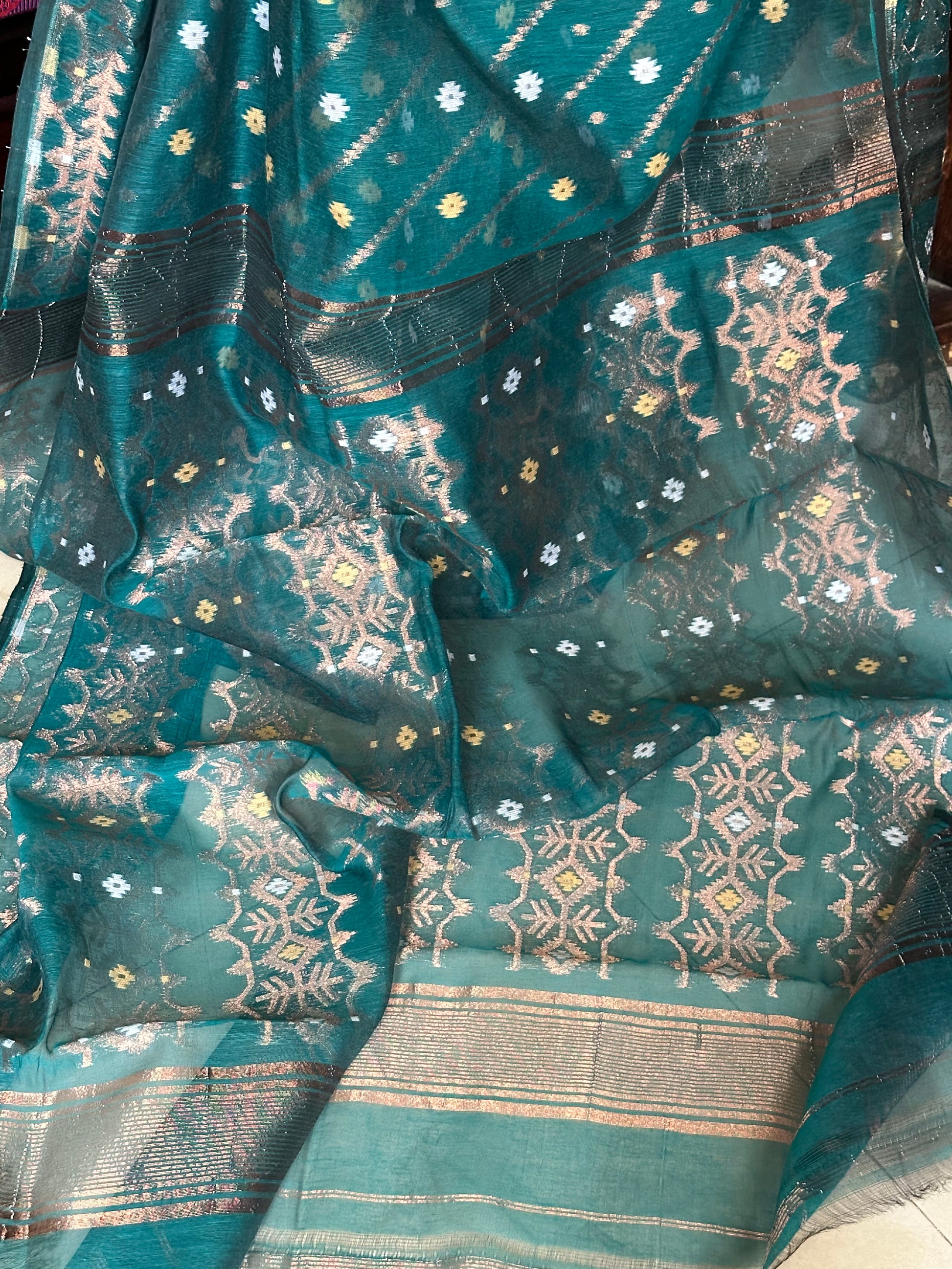 Cotton Silk Jamdani - Raahini