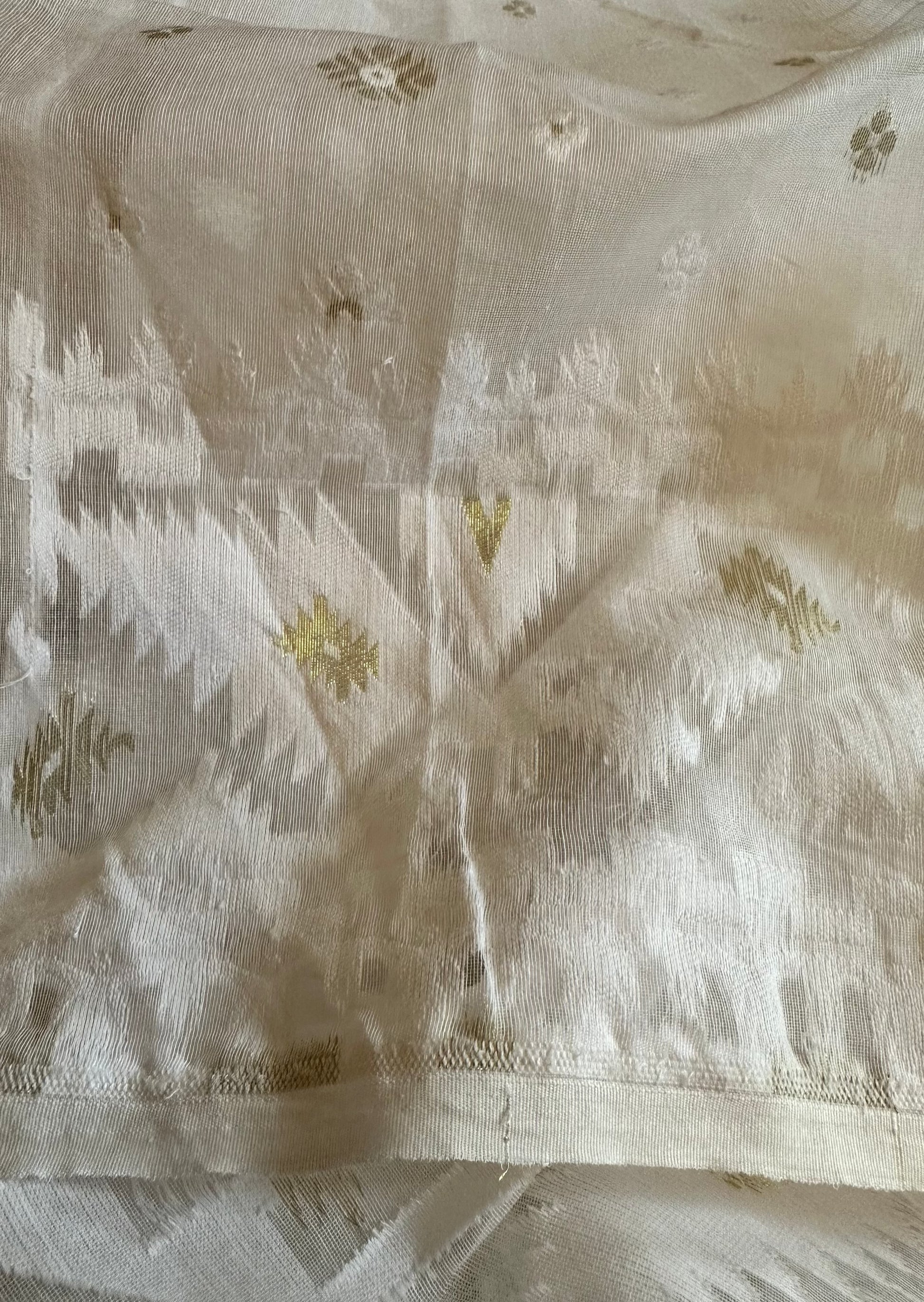 Jacquard Weaving Cotton Silk Jamdani - Raahini