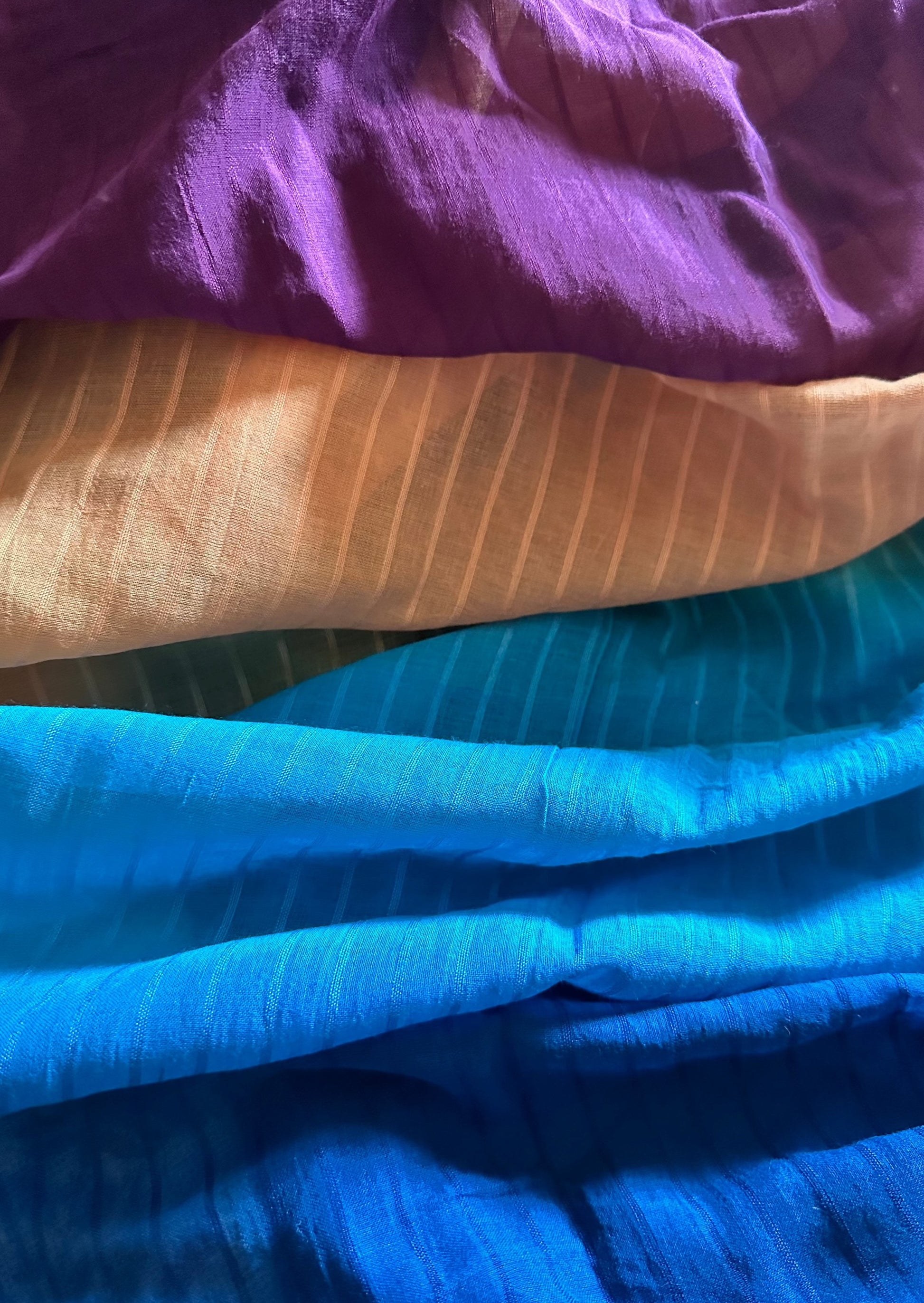 Hand Dyed Pure Mul Mul Cotton - Raahini