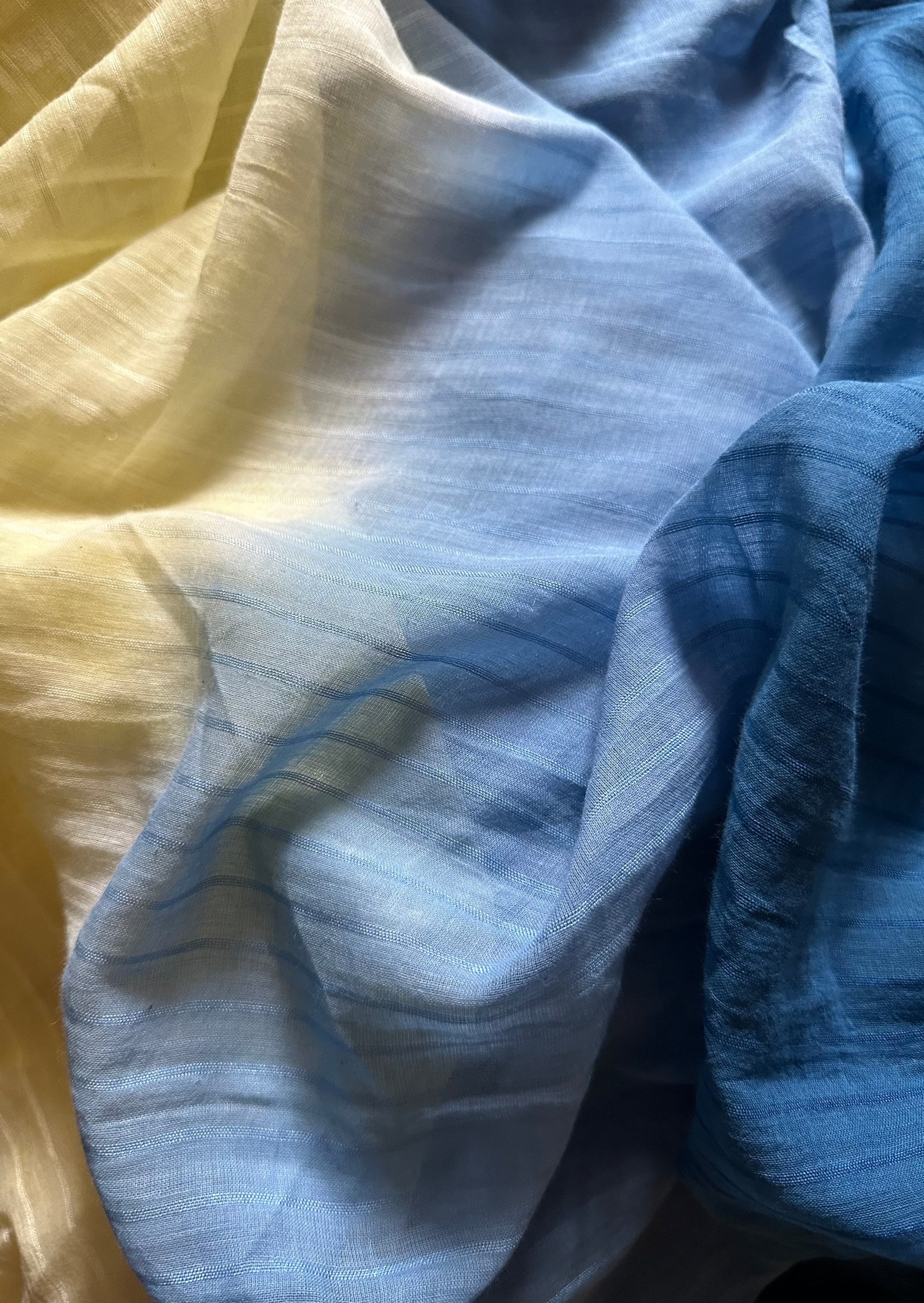 Hand Dyed Pure Mul Mul Cotton - Raahini