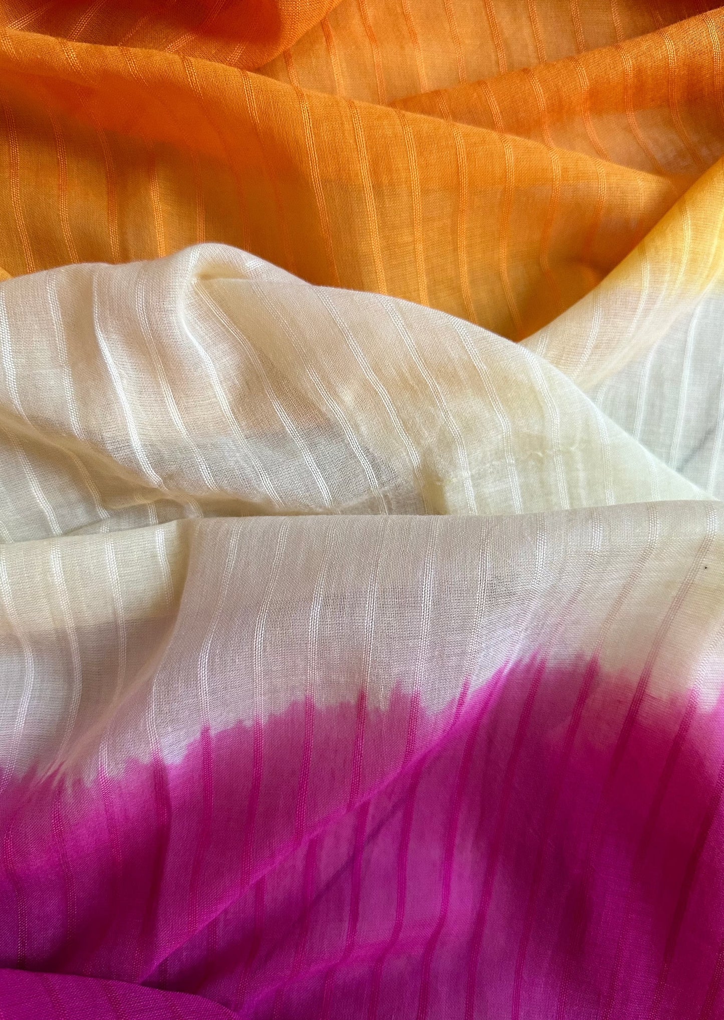 Hand Dyed Pure Mul Mul Cotton - Raahini