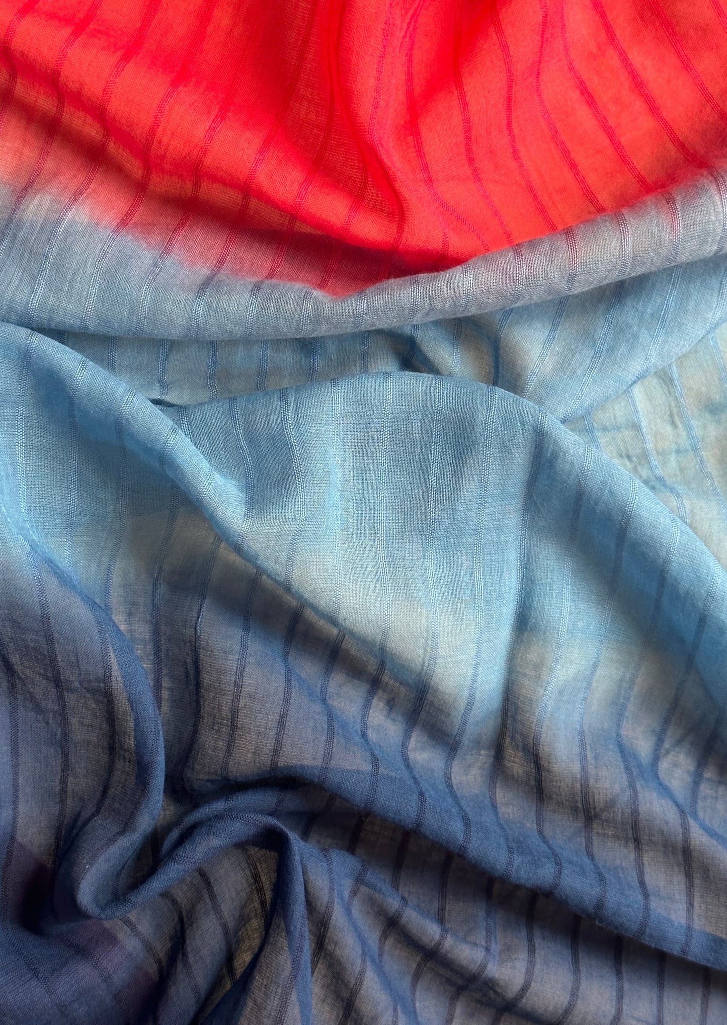 Hand Dyed Pure Mul Mul Cotton - Raahini