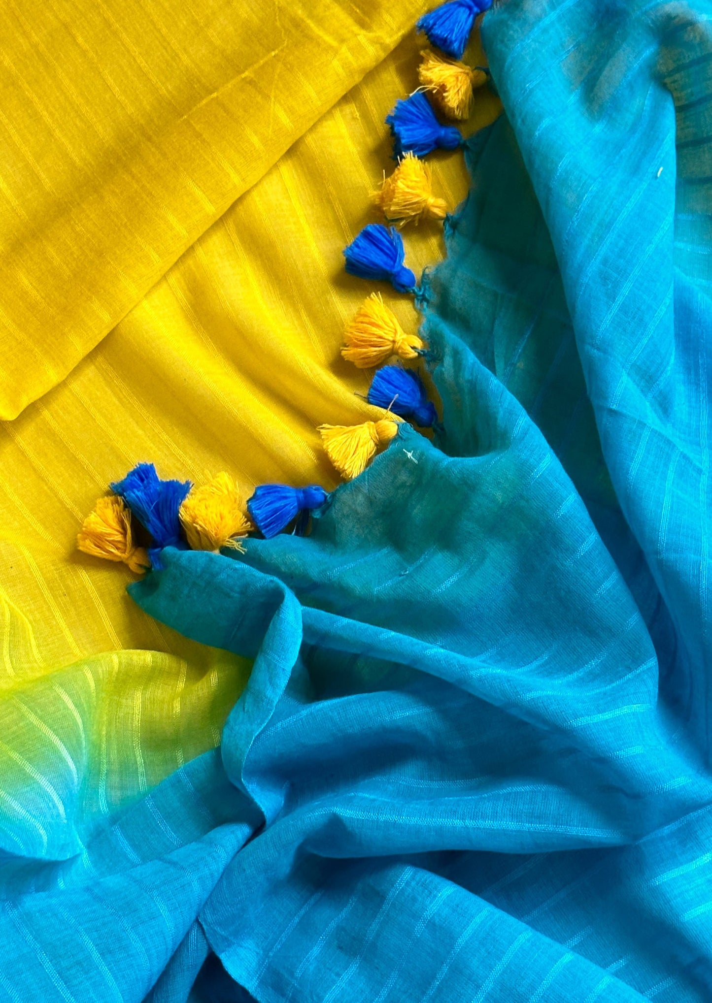 Hand Dyed Pure Mul Mul Cotton - Raahini