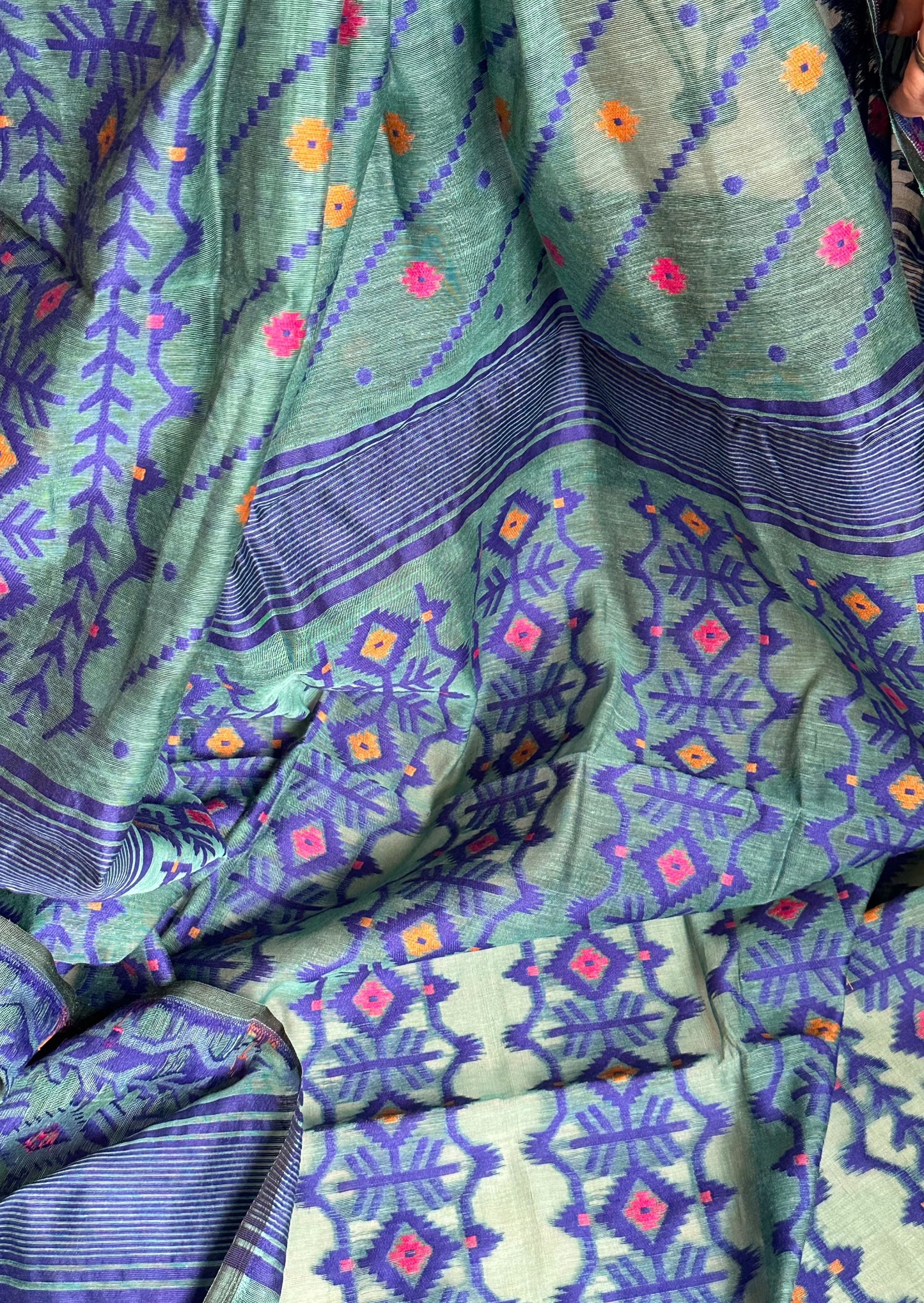 Cotton Silk Jamdani - Raahini