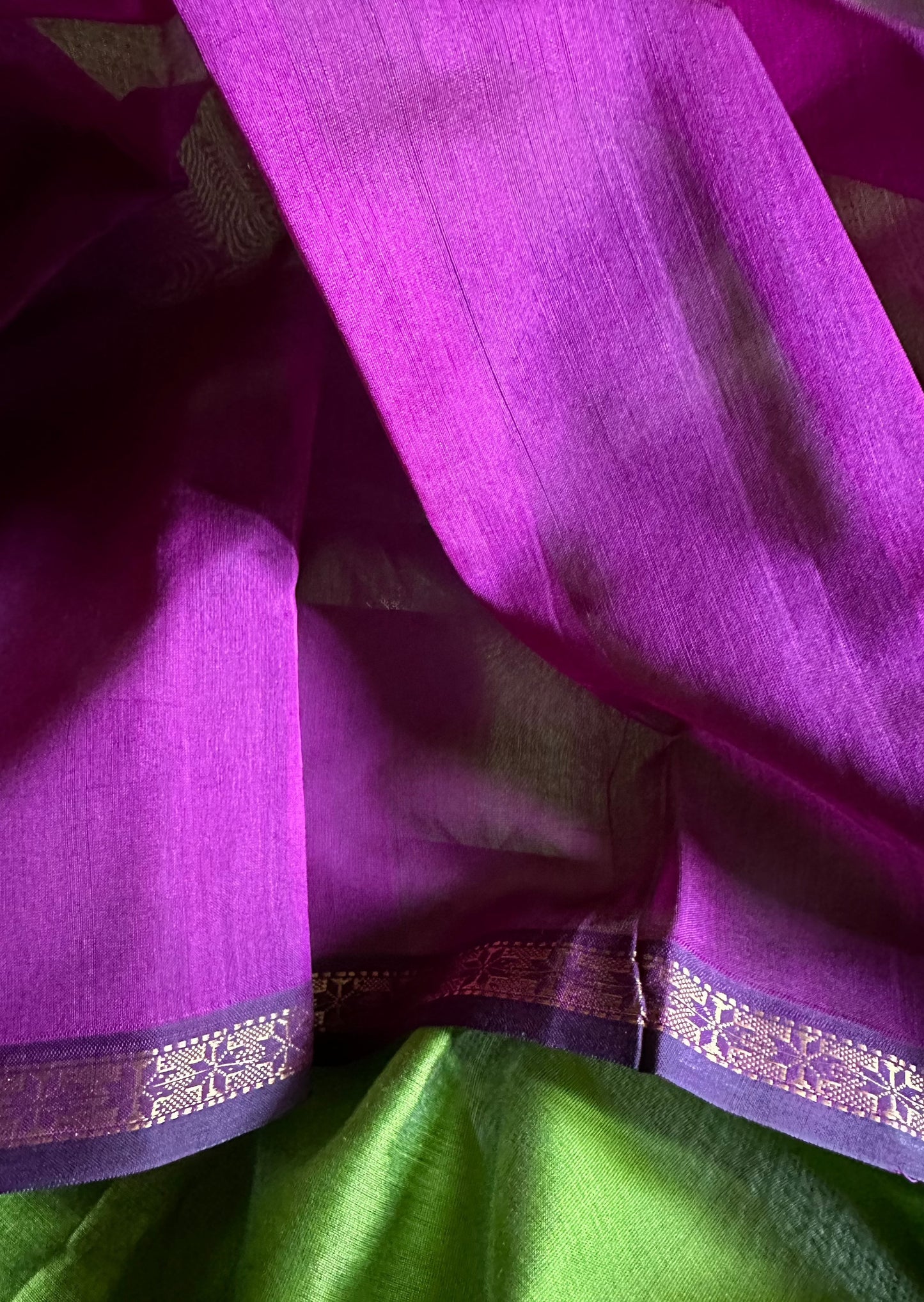 Handloom Pure Maheshwari Sari - Raahini