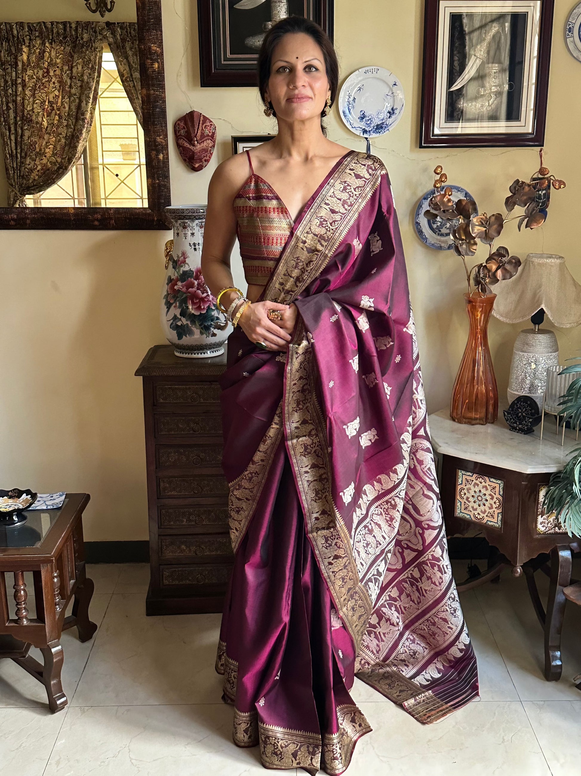 Pure Silk Baluchari - Raahini