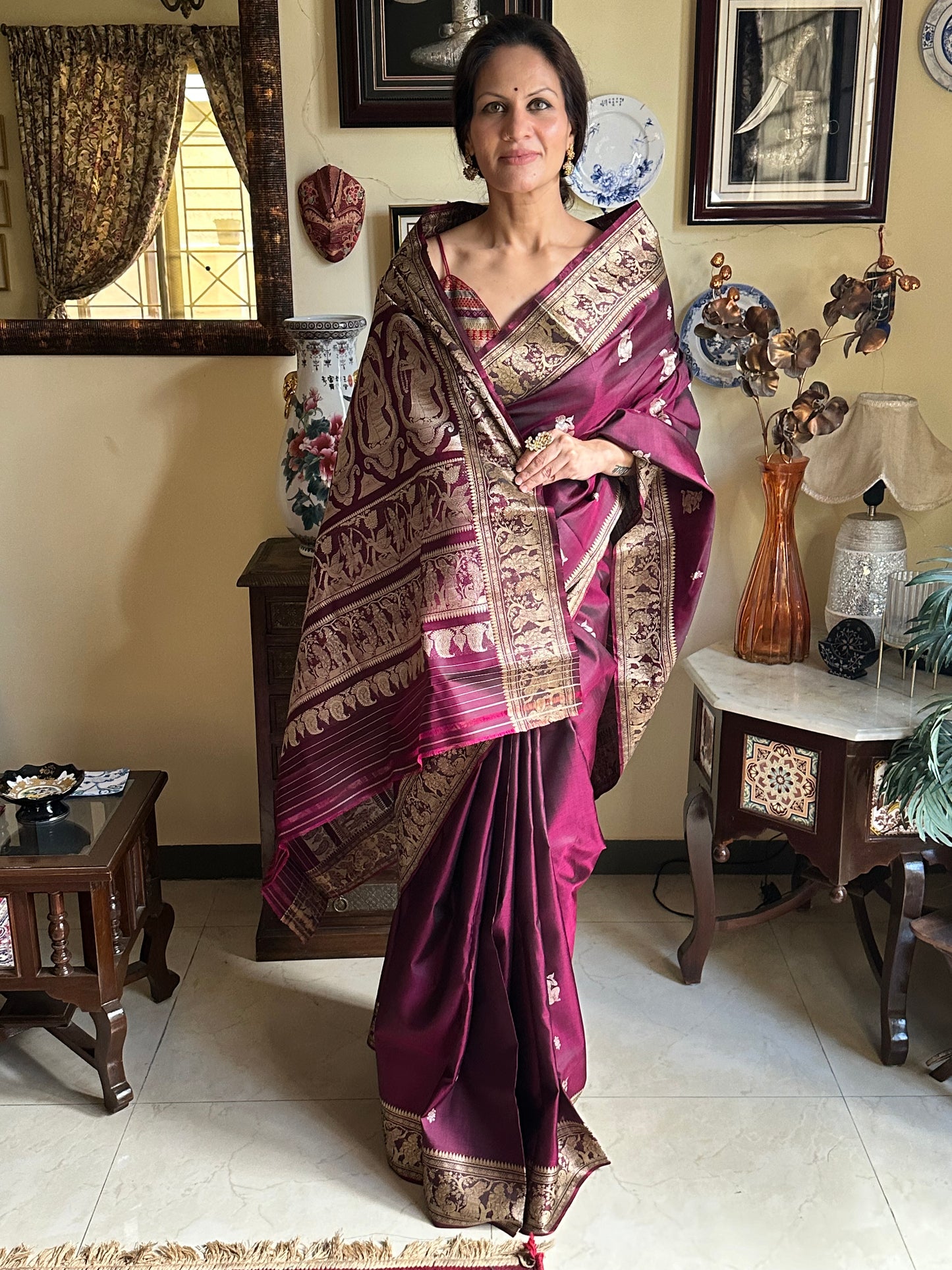 Pure Silk Baluchari - Raahini