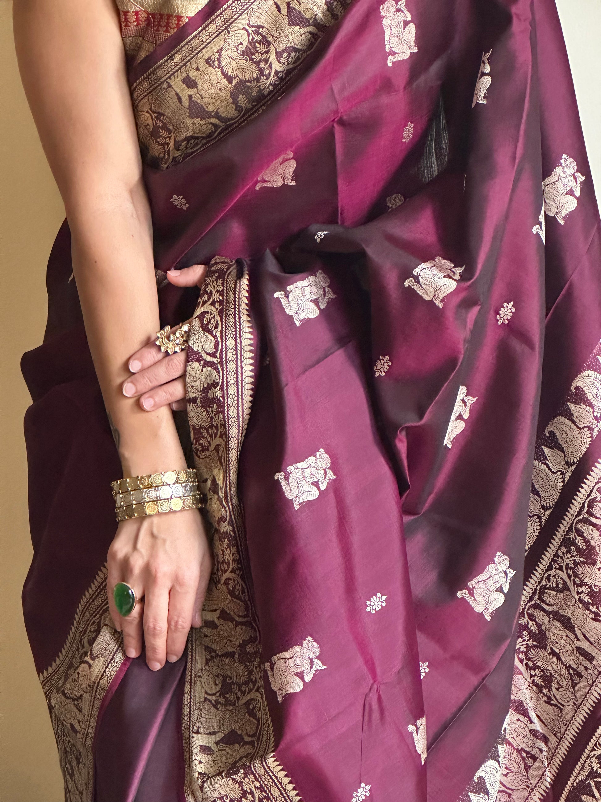 Pure Silk Baluchari - Raahini