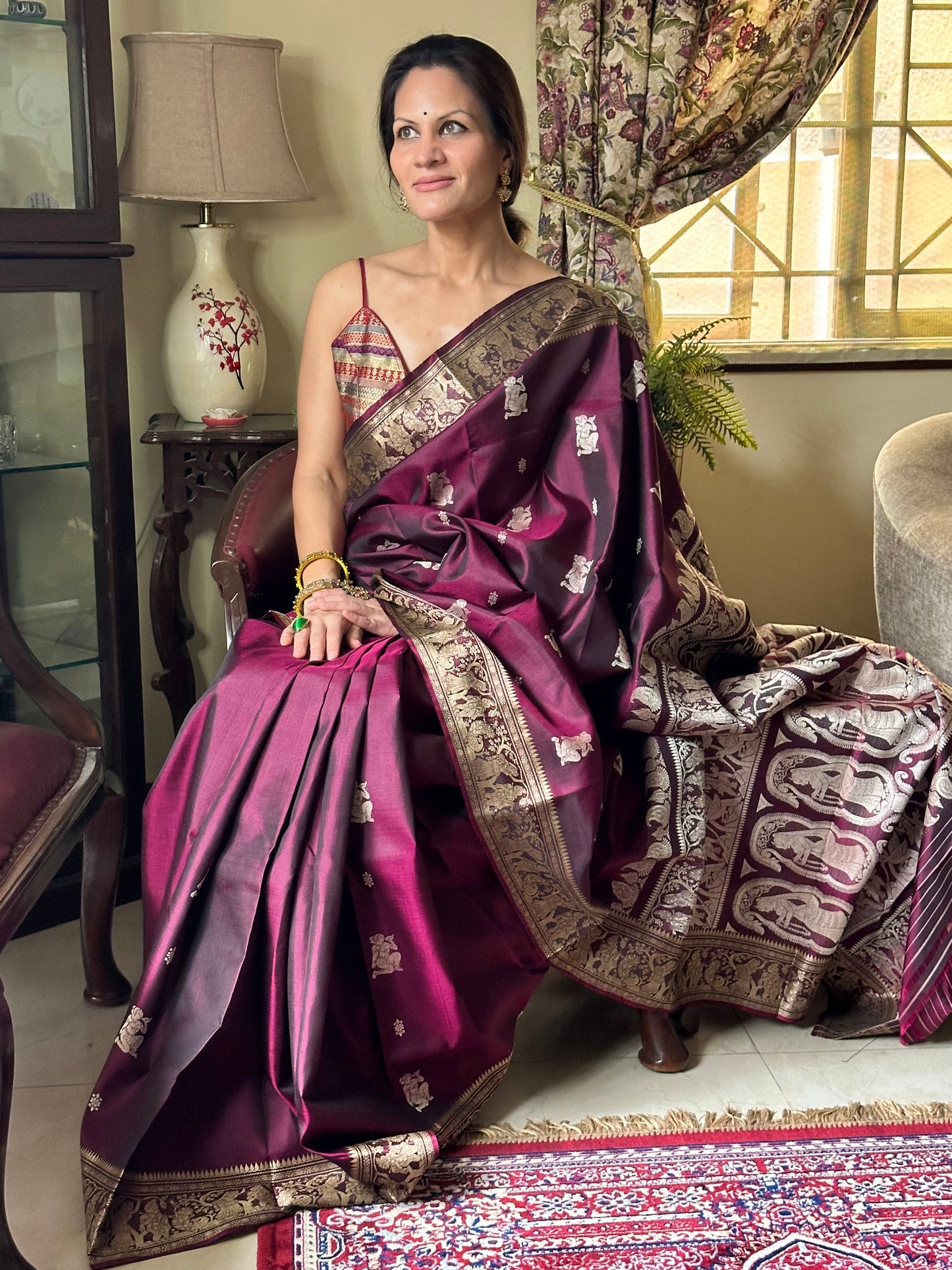 Pure Silk Baluchari - Raahini