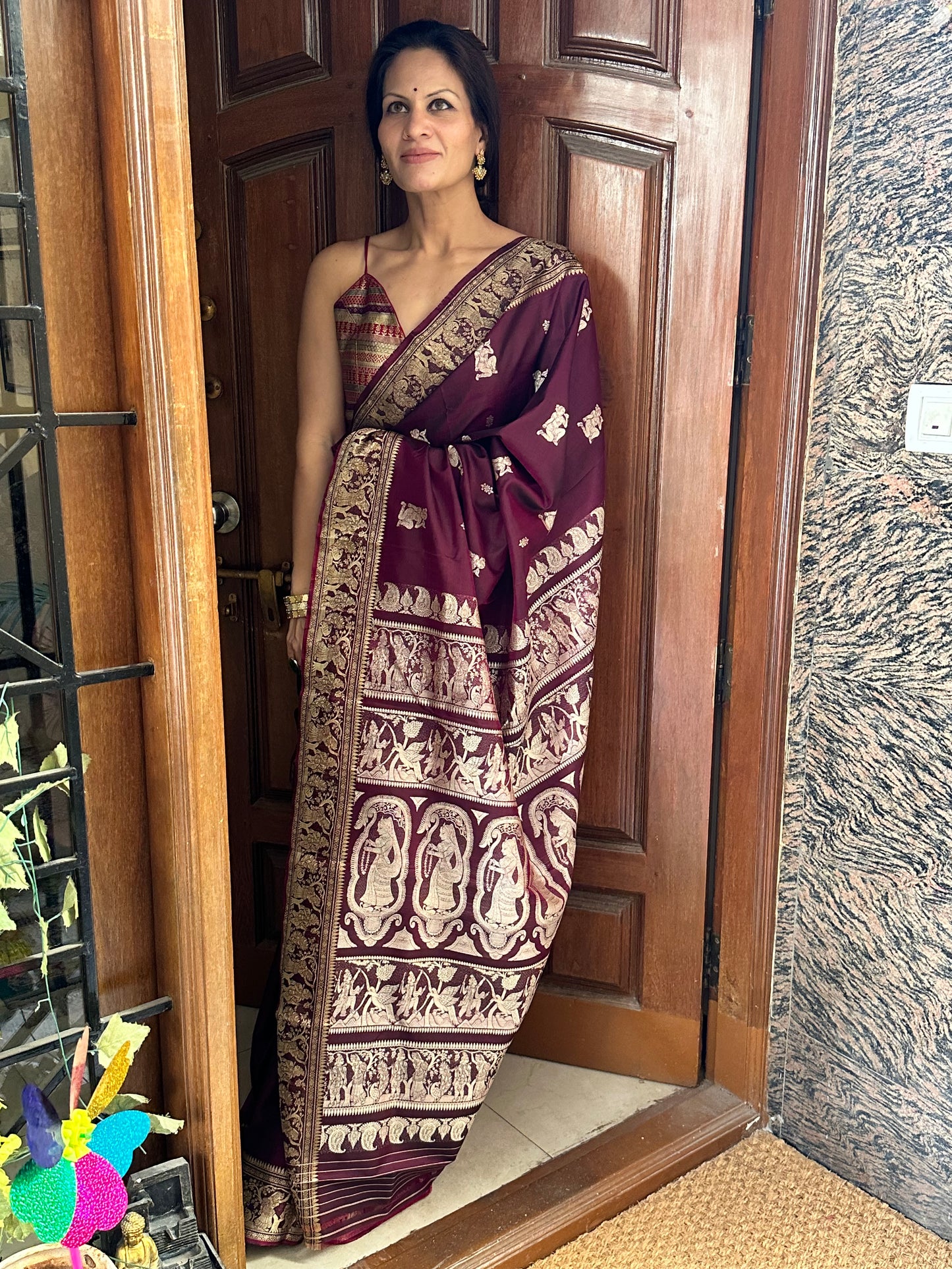 Pure Silk Baluchari - Raahini