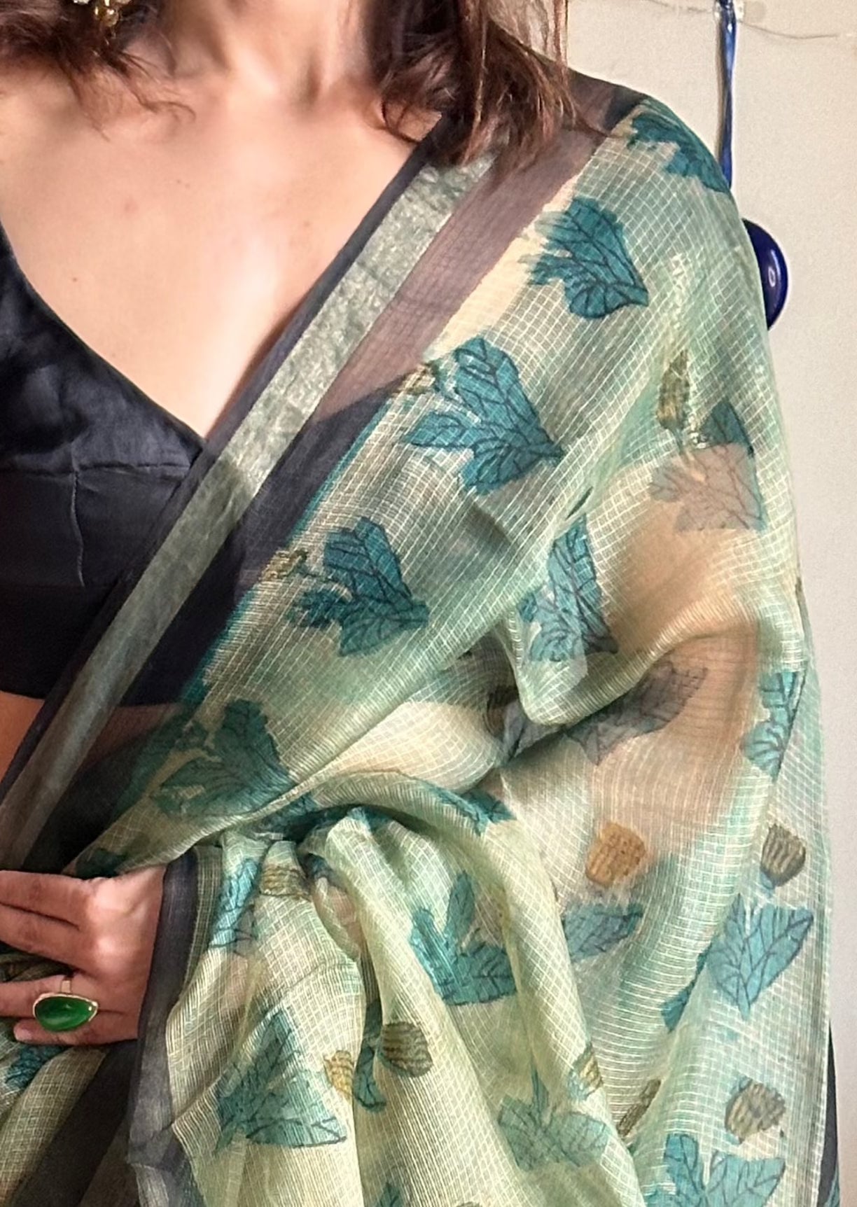 Natural Hand Dyed Kota Silk - Raahini