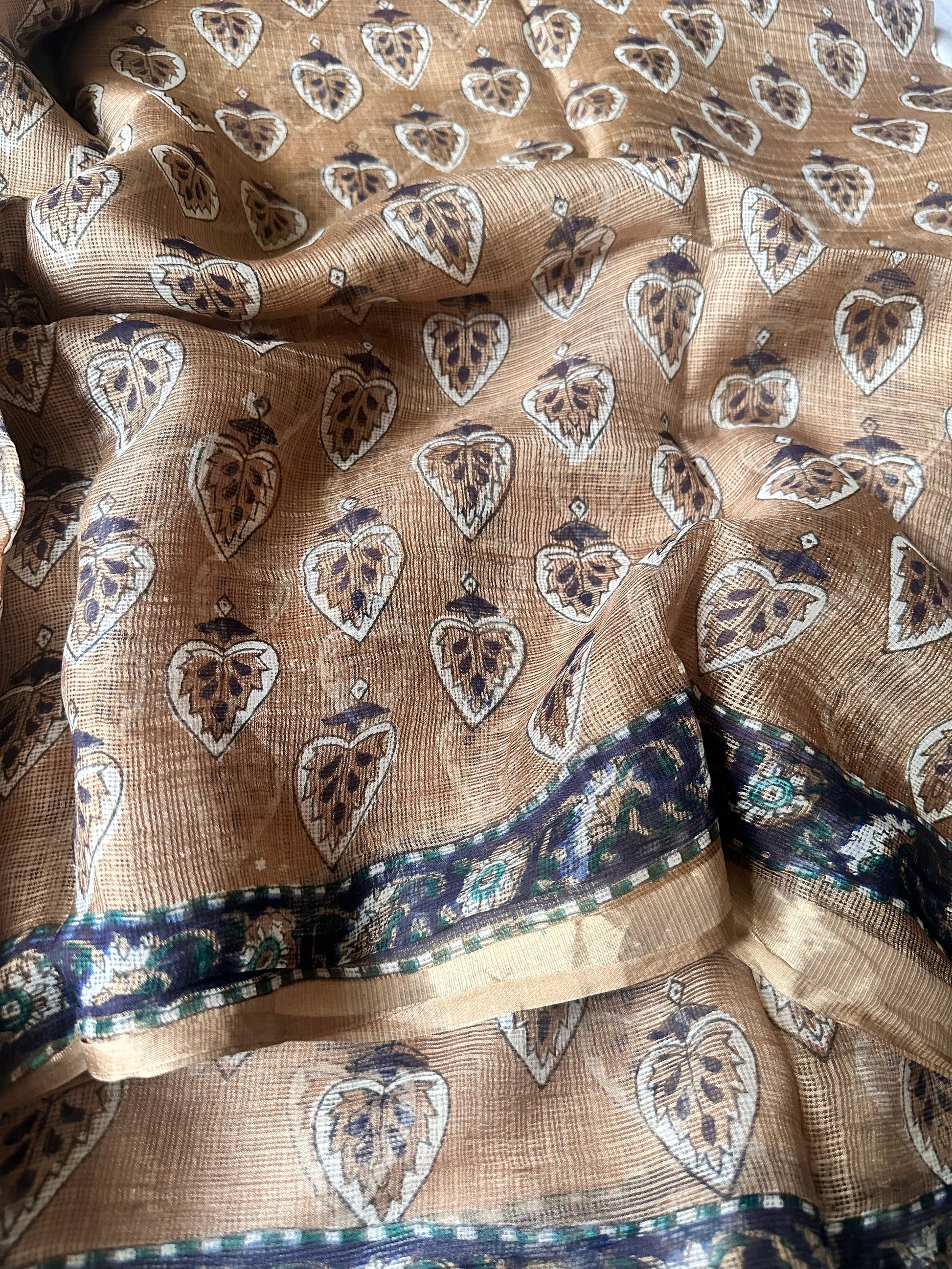 Natural Hand Dyed Kota Silk - Raahini