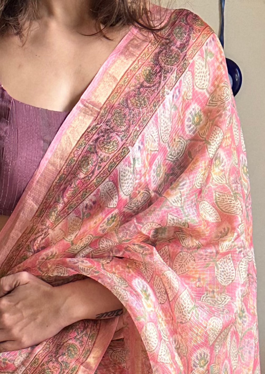 Natural Hand Dyed Kota Silk - Raahini