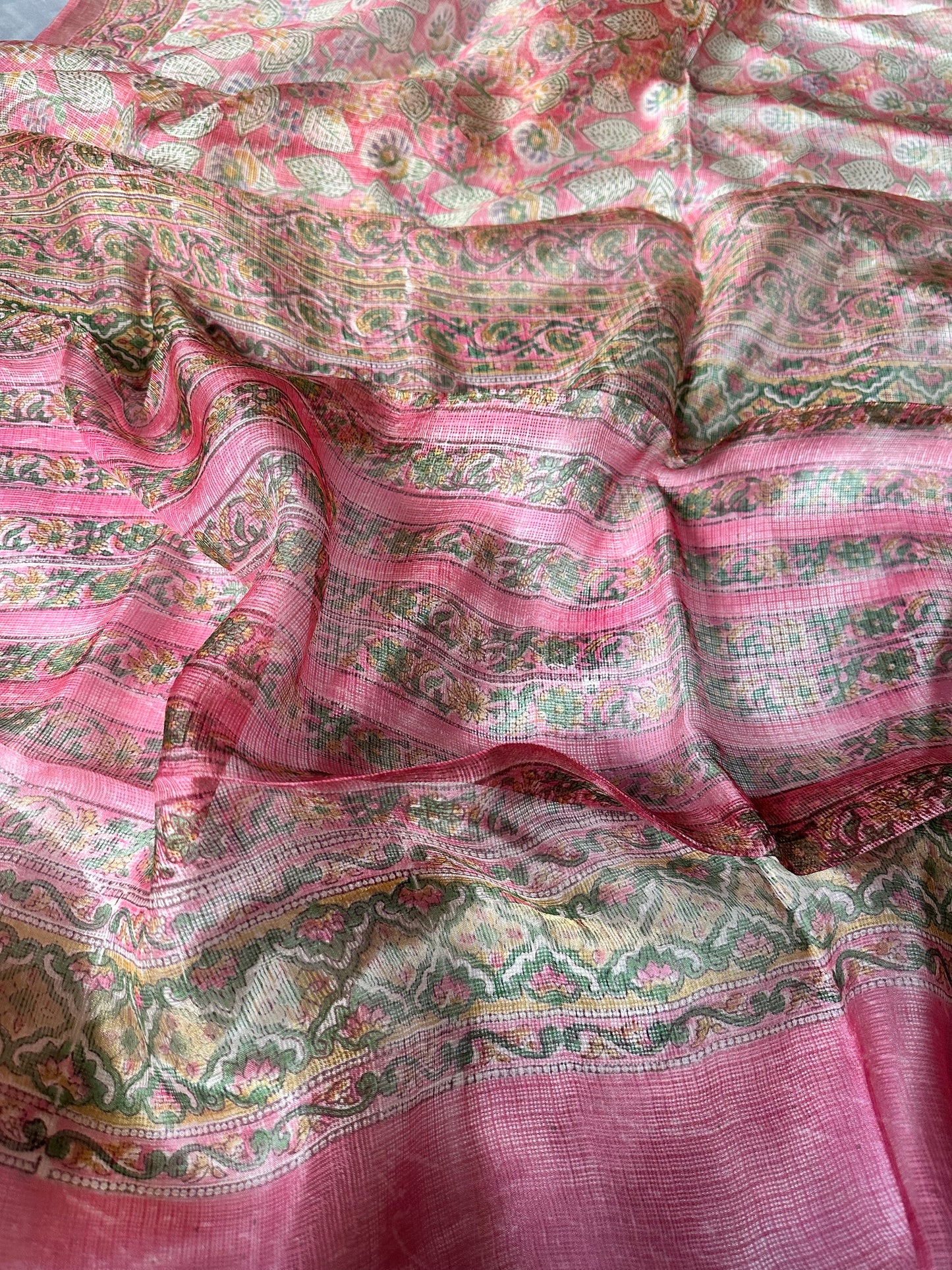 Natural Hand Dyed Kota Silk - Raahini