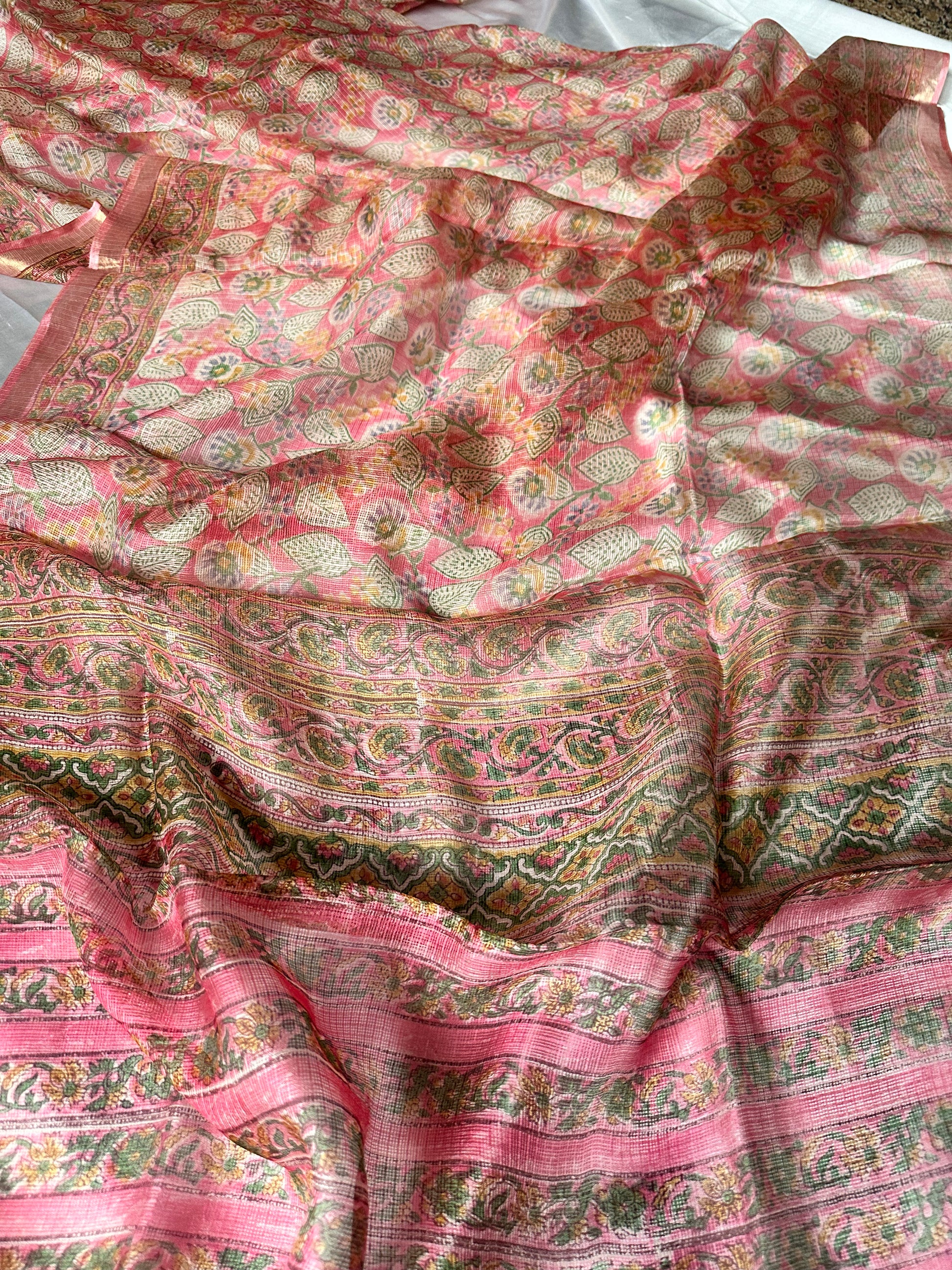 Natural Hand Dyed Kota Silk - Raahini