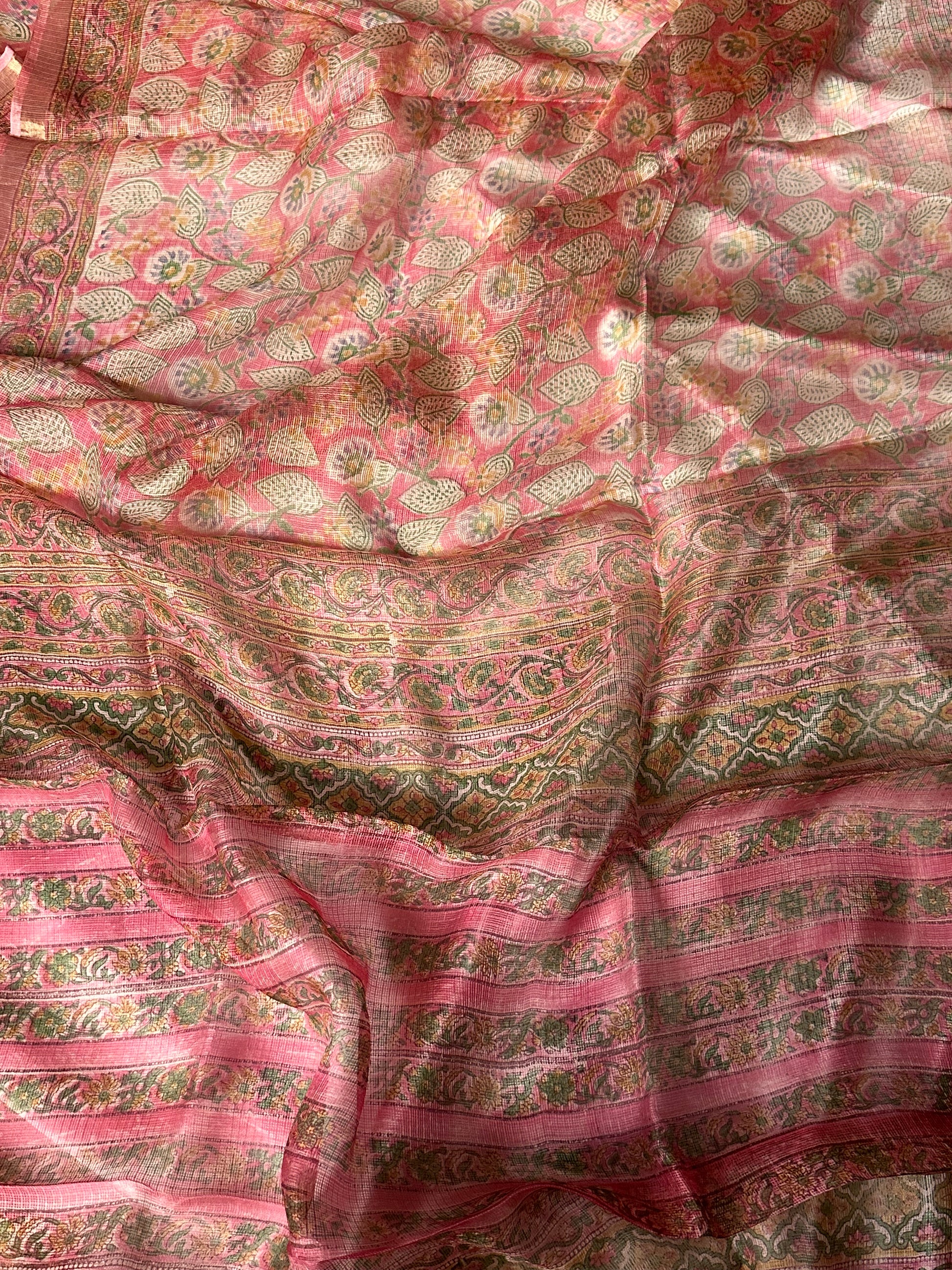 Natural Hand Dyed Kota Silk - Raahini