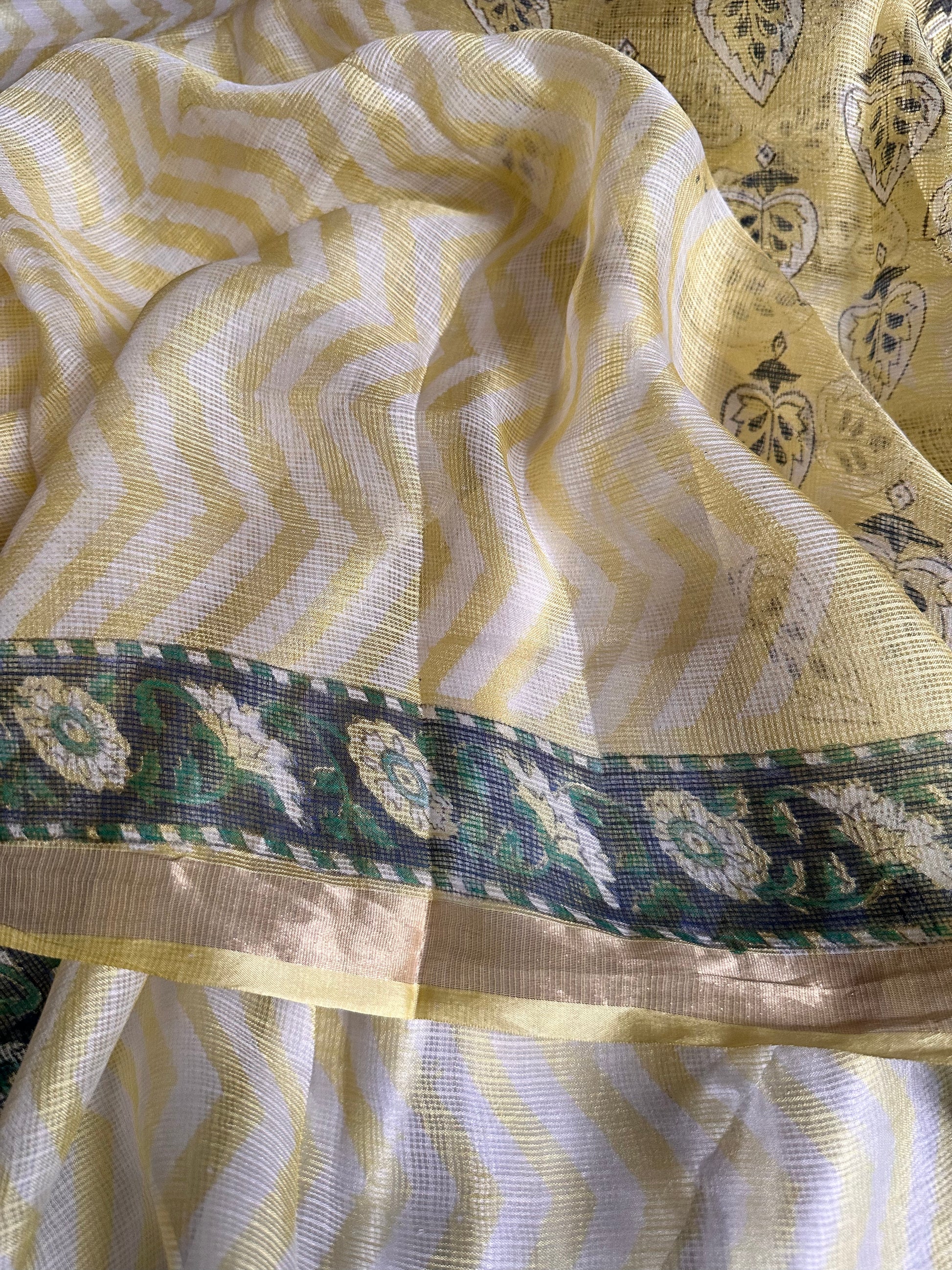 Natural Hand Dyed Kota Silk - Raahini