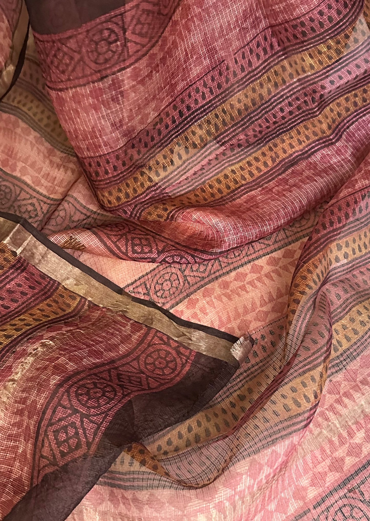 Natural Hand Dyed Kota Silk - Raahini