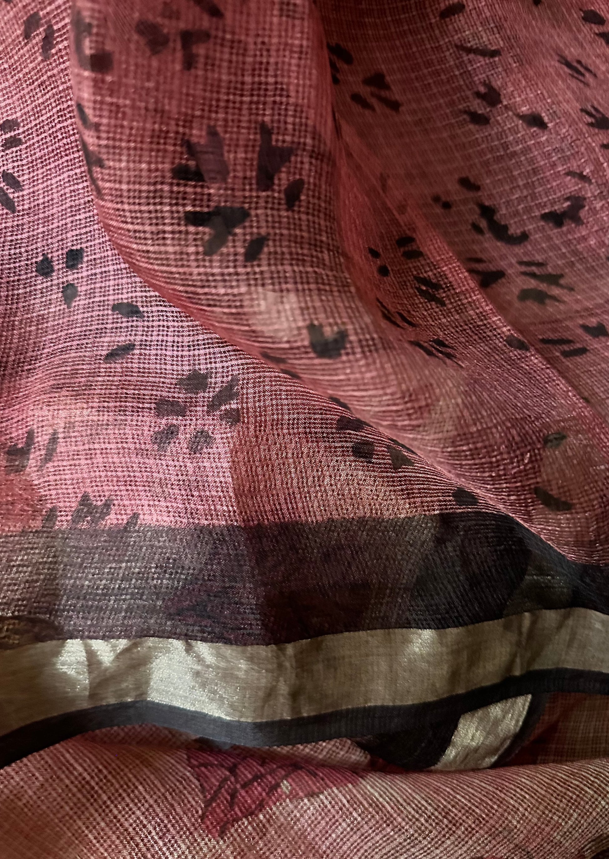 Natural Hand Dyed Kota Silk - Raahini