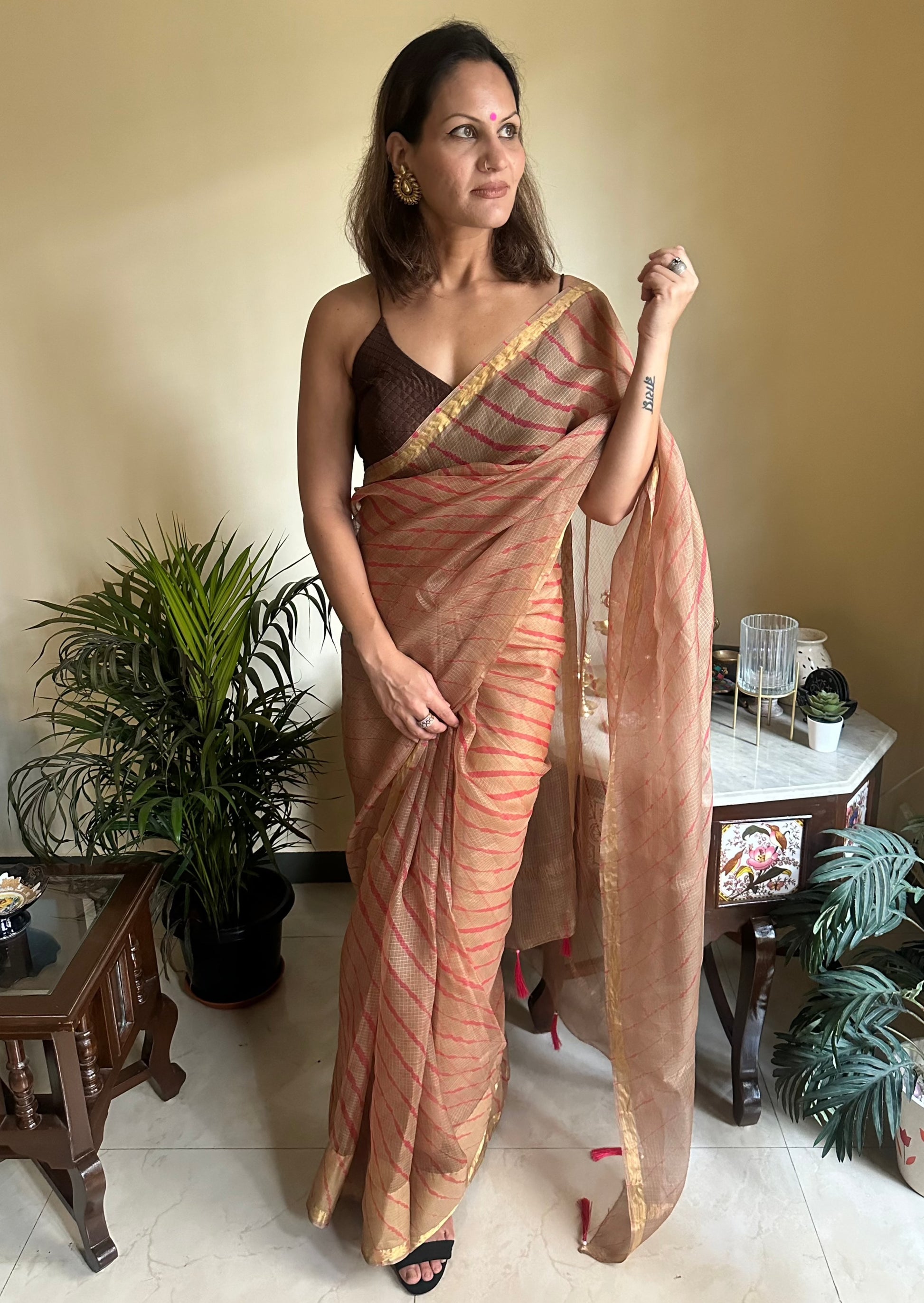 Kota Silk Leheriya - Raahini