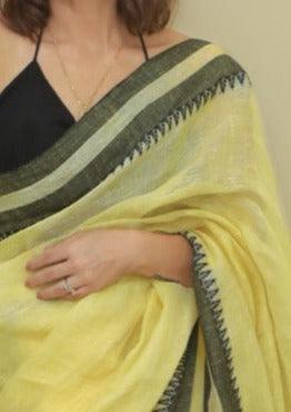 Handloom Pure Linen - Raahini